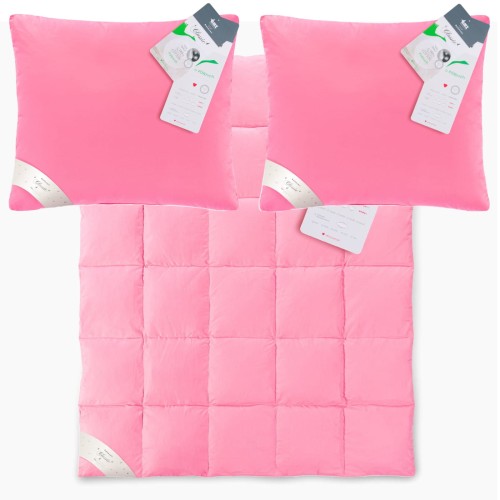 Komplet poduszki i kołdra 200x220 całoroczna Półpuch 5% AMZ