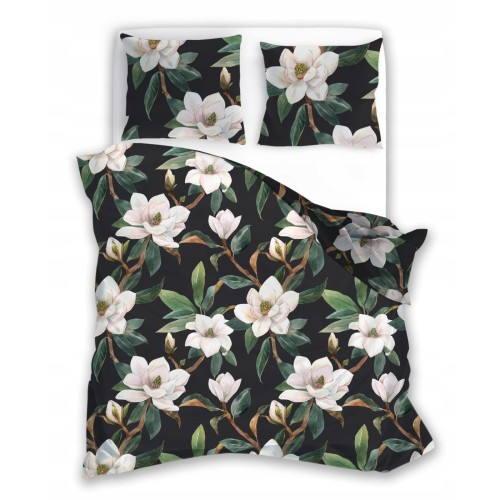 Pościel bawełniana 200x220 w kwiaty Flovery 005