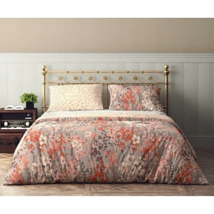 Pościel bawełniana 200x220 w kwiaty Flovery 003