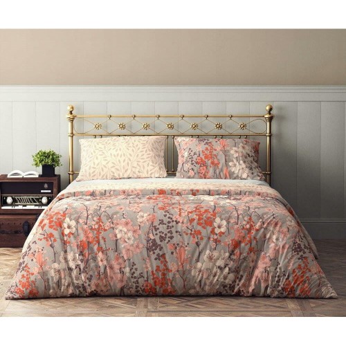 Pościel bawełniana 200x220 w kwiaty Flovery 003