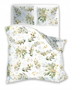 Pościel bawełniana 200x220 w kwiaty Flovery 008