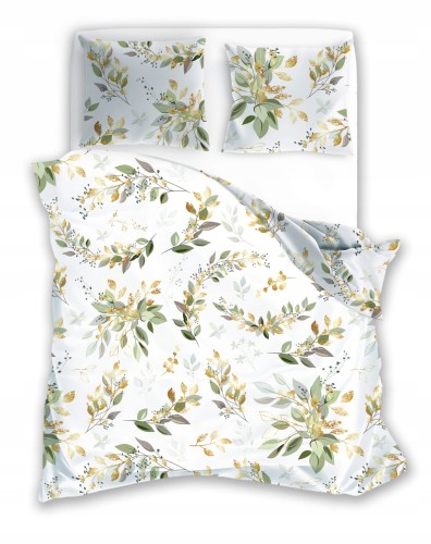 Pościel bawełniana 200x220 w kwiaty Flovery 008