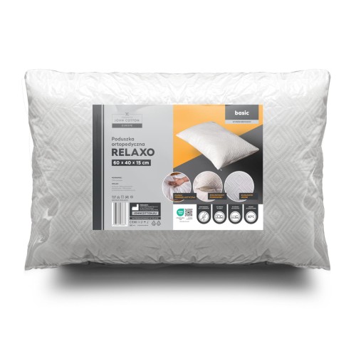 Poduszka 40x60 ortopedyczna pianka visco Relaxo