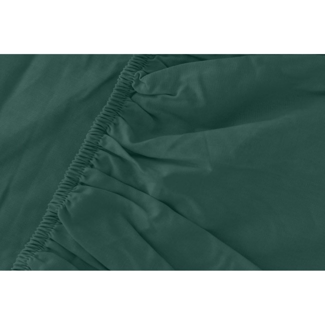 Przejdź do produktu Prześcieradło z gumką 200x220 mikrofibra satynowa zielone