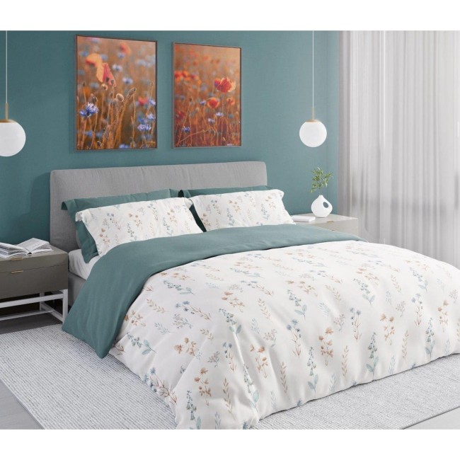 Przejdź do produktu Pościel bawełniana 160x200 Letnia Łąka COTTAGE HOME 018