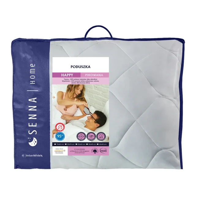 Przejdź do produktu Poduszka 70x80 pikowana HAPPY Inter Widex