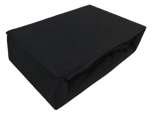 Przejdź do produktu prześcieradło z gumką frotte 180x200 czarne