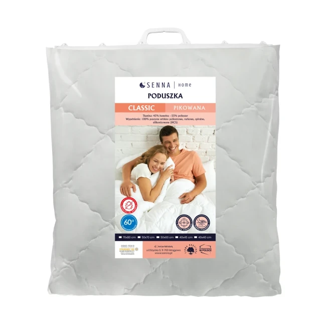Przejdź do produktu Poduszka 70x80 pikowana CLASSIC Inter Widex