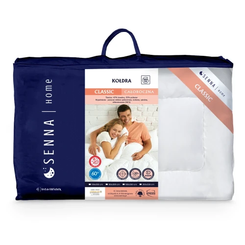 Kołdra 200x220 całoroczna CLASSIC Inter Widex OPAKOWANIE WALIZKA