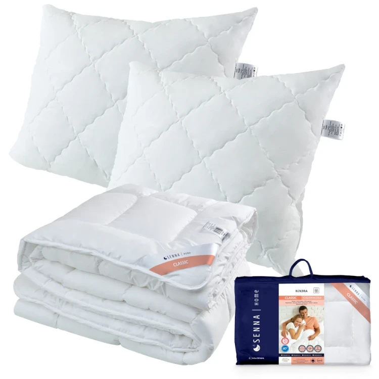 Komplet poduszki i kołdra 200x220 całoroczny CLASSIC Inter Widex