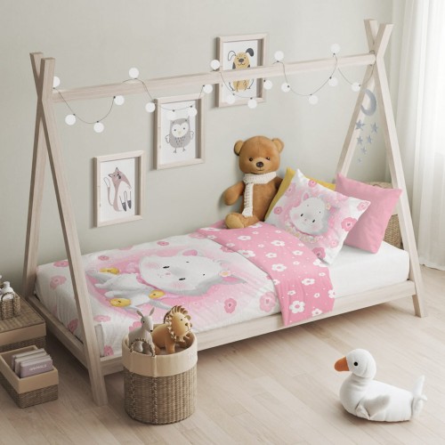 Pościel 100x135 bawełna KOTOKA 011