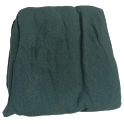 Prześcieradło z gumką 140x200 bawełna 100% zielone ciemne