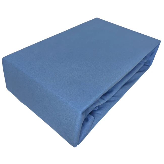 Przejdź do produktu prześcieradło z gumką frotte 140x200 błękitne