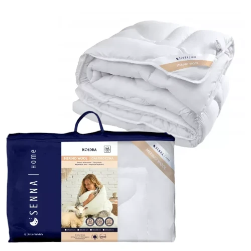 Kołdra 200x220 całoroczna MERINO WOOL Inter Widex
