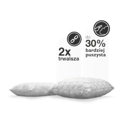 poduszka 30% bardziej puszysta