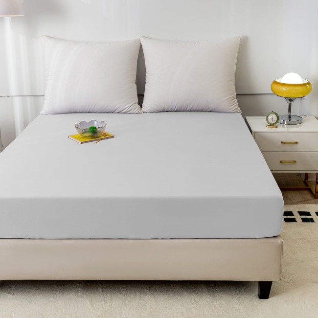 Przejdź do produktu Prześcieradło z gumką 160x200 szare GK02