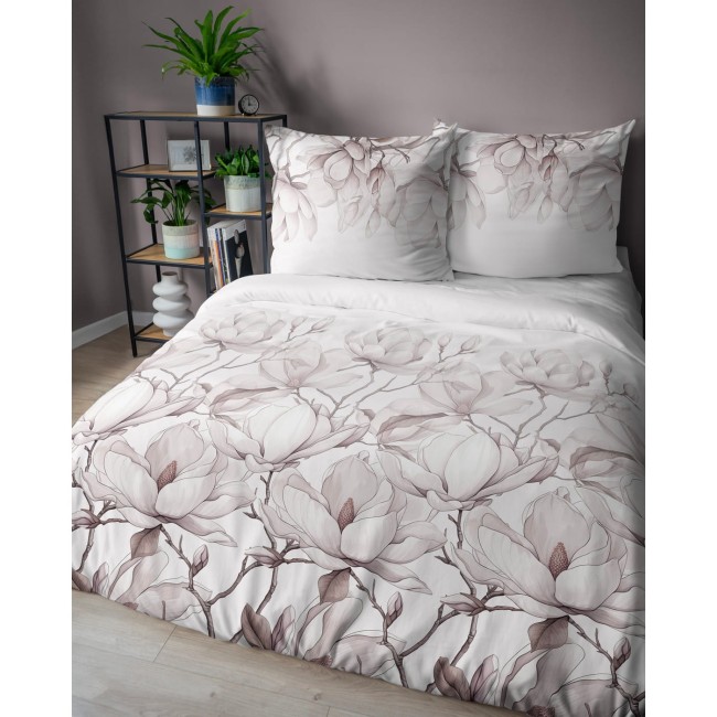 Przejdź do produktu Pościel satynowa bawełna 200x220 Romantyczny Dotyk Natury 5235B