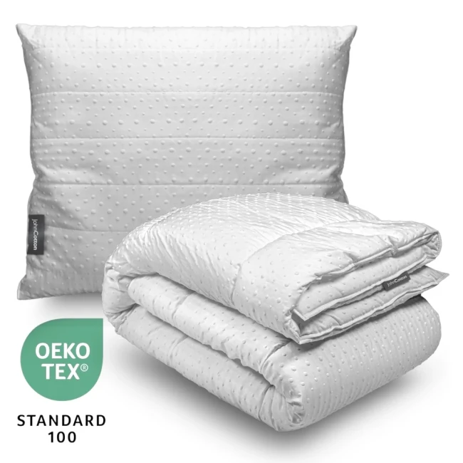 Przejdź do produktu Kołdra i poduszka 160x200 + 70x80 całoroczna BUBBLES