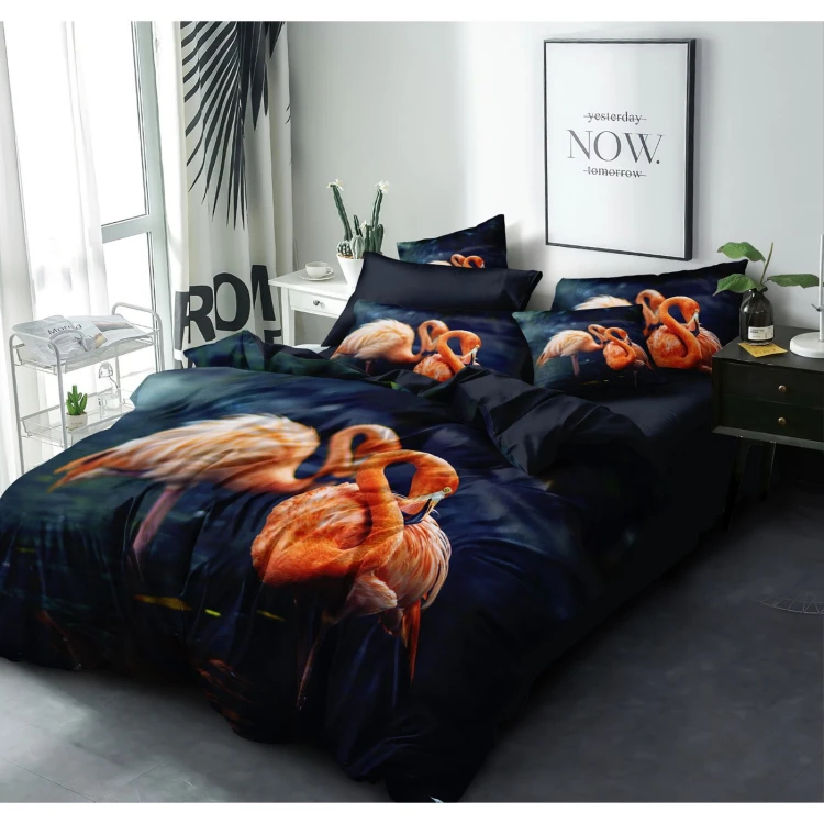 Pościel 160x200 Flamingowy Sen SMY 3025