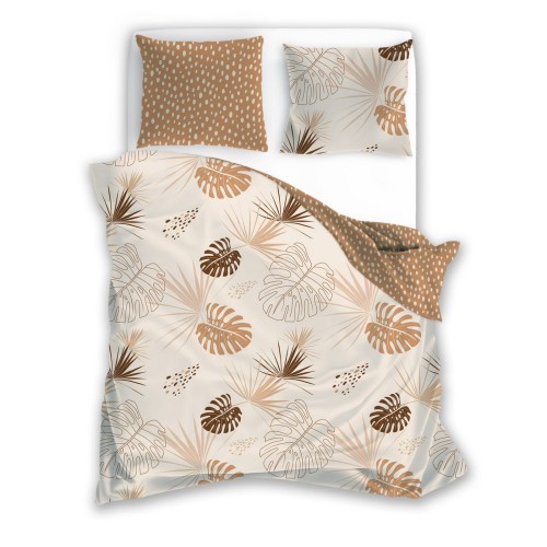 Pościel bawełniana 160x200 Egzotyczna oaza PURE COTTON 011