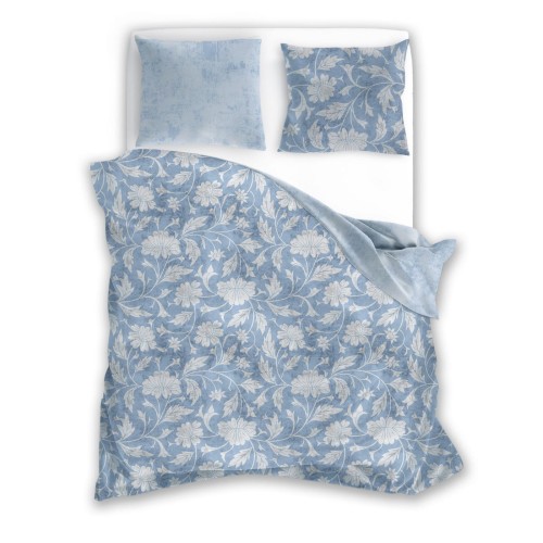 Pościel bawełniana 160x200 Błękitna harmonia PURE COTTON 010