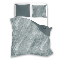 Pościel bawełniana 200x220 Szary granit PURE COTTON 014