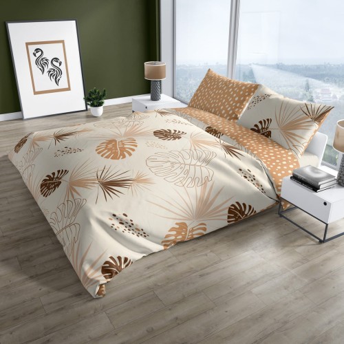 Pościel bawełniana 200x220 Egzotyczna oaza PURE COTTON 011