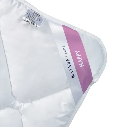 Kołdra zimowa 140x200 HAPPY Inter Widex MAXXX zbliżenie na róg