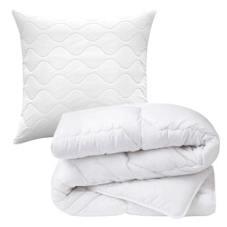 Komplet poduszka i kołdra 160x200 całoroczny 280g