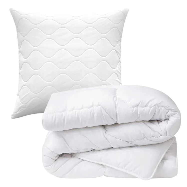 Komplet poduszka i kołdra 160x200 całoroczny 280g