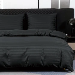 Pościel 160x200 w paski 3cz. SSA 2984 mikrofibra