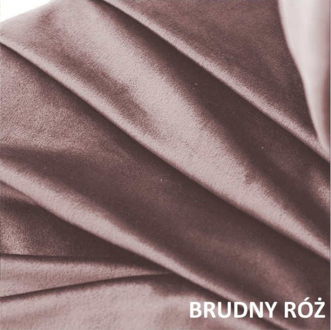 Przejdź do produktu Zasłona 140x250 na przelotkach welurowa zaciemniająca brudny róż