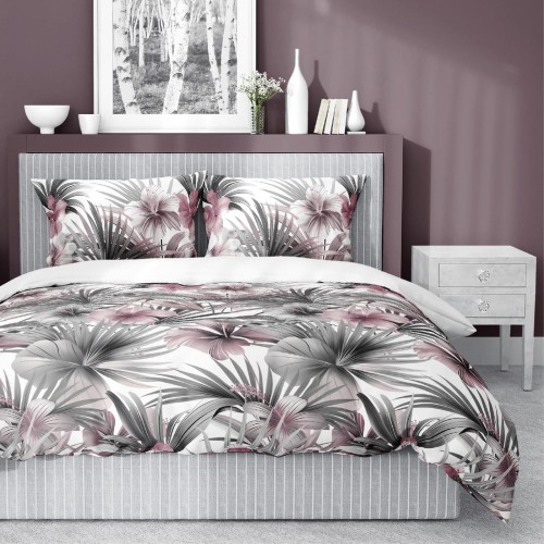 Pościel 200x220 bawełna satynowa Palmy w Cieniu 5479B