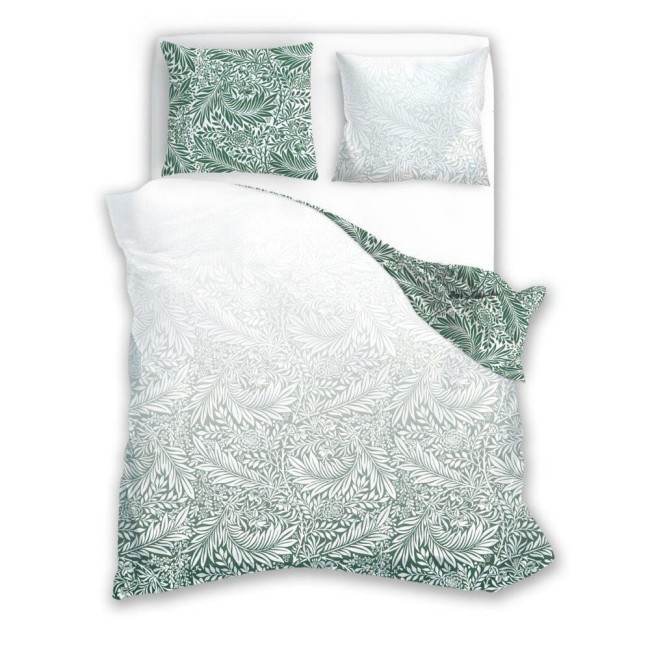 Przejdź do produktu Pościel satynowa bawełna 160x200 Zieleń Harmonii MILAGRO VERDE 010