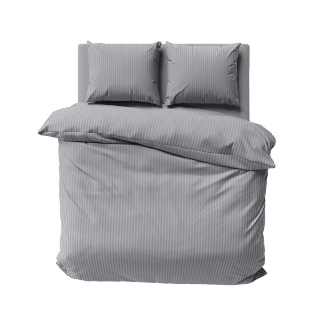 Przejdź do produktu Pościel adamaszek 200x220 Bawełna 100% satynowo-atłasowa Pure szara