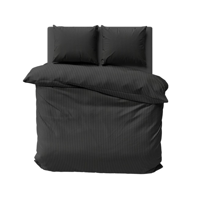 Przejdź do produktu Pościel adamaszek 160x200 Bawełna 100% satynowo-atłasowa Pure czarna