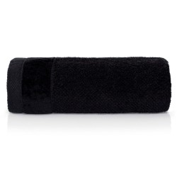 Ręcznik 30x50 bawełniany 550g czarny Vito