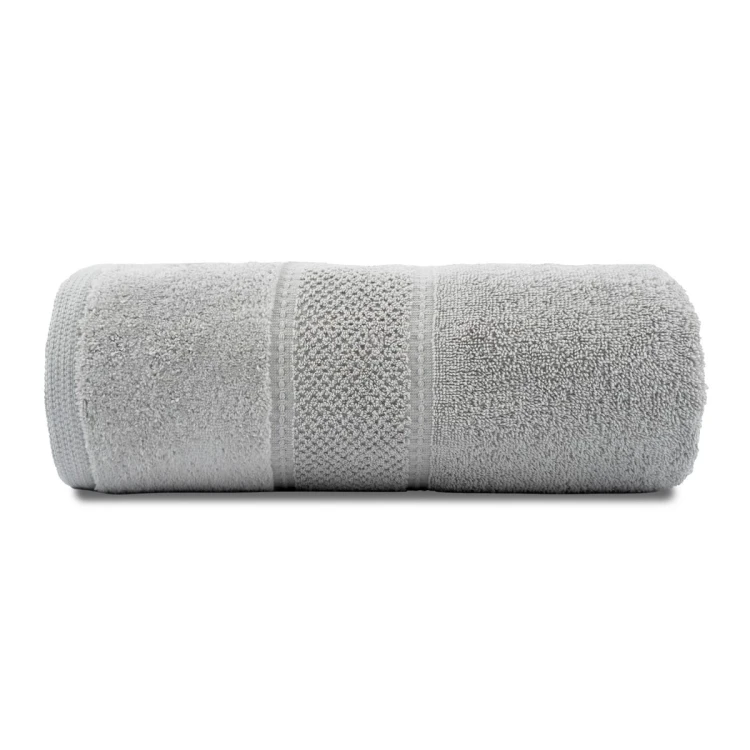 Ręcznik 70x140 bawełniany 480g Jasny Szary Mario