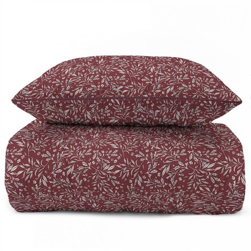 Pościel 200x220 bawełna perkal z lamówką Jesienny Urok 5588B