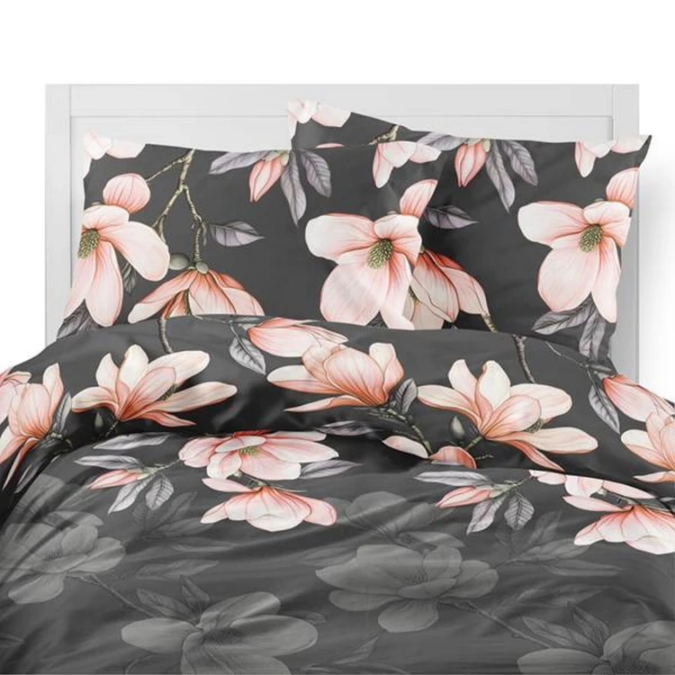 Pościel flanelowa 200x220 Elegancja Magnolii 5625B