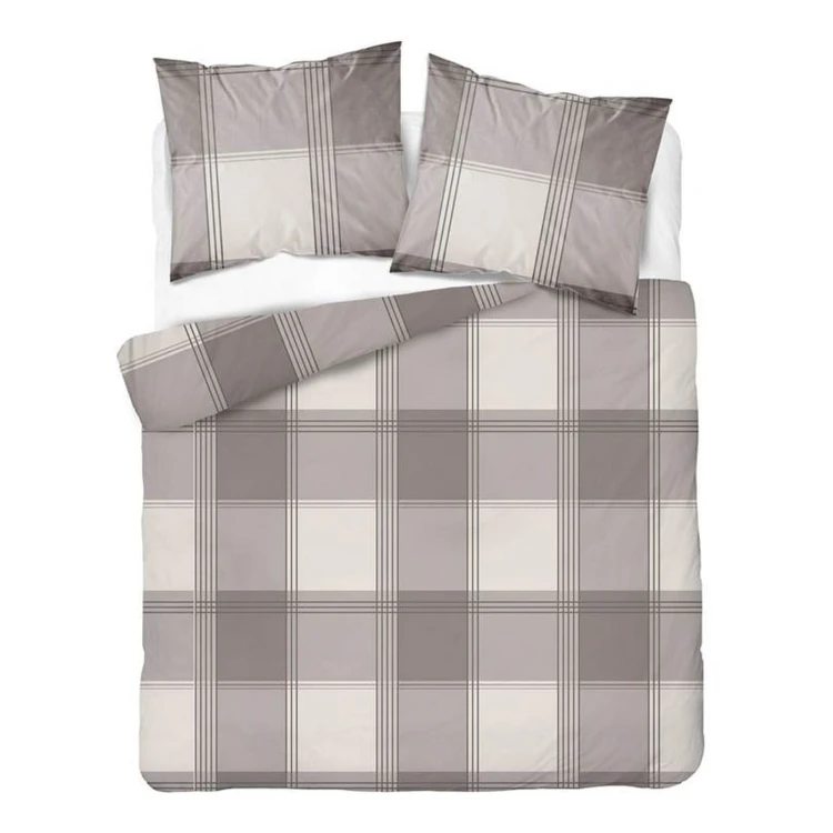 Pościel flanelowa 200x220 Klasyczna Krata 5627A