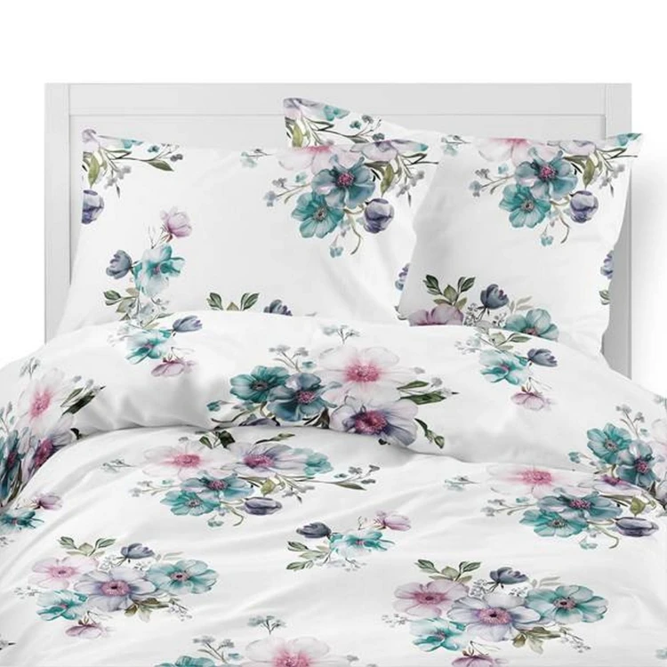 Pościel flanelowa 200x220 Wiosenne Bukiety 5629B