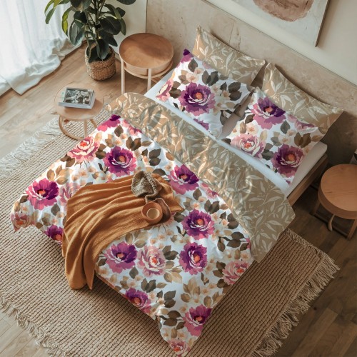 Pościel satynowa 220x200+2x70x80 Milagro Verde 017 EAN 5904541932767_4.jpg