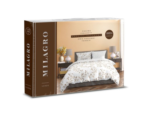 Pościel satynowa 220x200+2x70x80 Milagro Verde 021 EAN 5904541932804_1.jpg