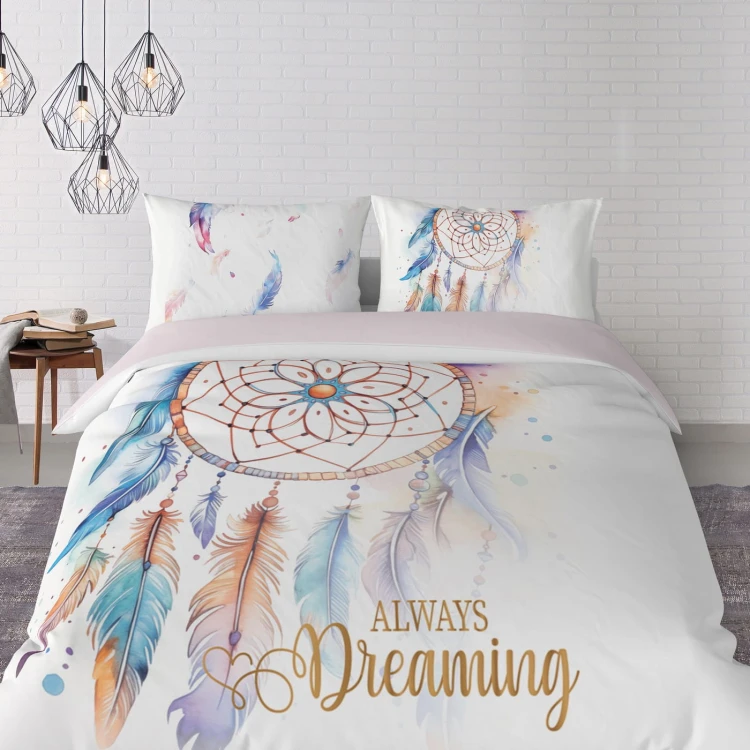 Pościel satynowa bawełna 200x220 Boho Dream 5834A