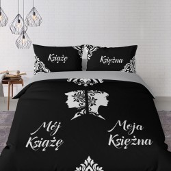 Pościel satynowa bawełna 200x220 Książę &amp; Księżna 5830A