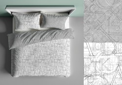 Pościel satynowa 160x200+2x70x80 Boho 009 EAN 5904541934464_4.jpg