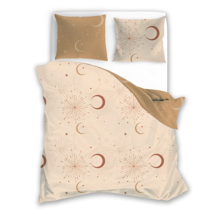 Pościel satynowa 160x200+2x70x80 Boho 010 EAN 5904541934471.jpg