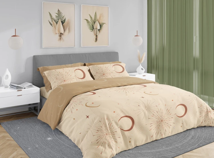 Pościel satynowa 160x200+2x70x80 Boho 010 EAN 5904541934471_2.jpg