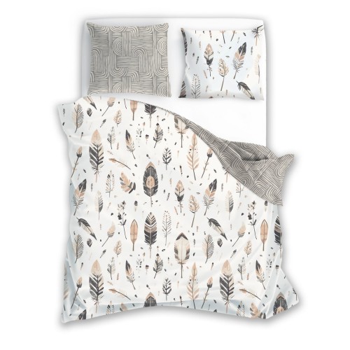 Pościel satynowa 220x200+2x70x80 Boho 007 EAN 5904541934501.jpg